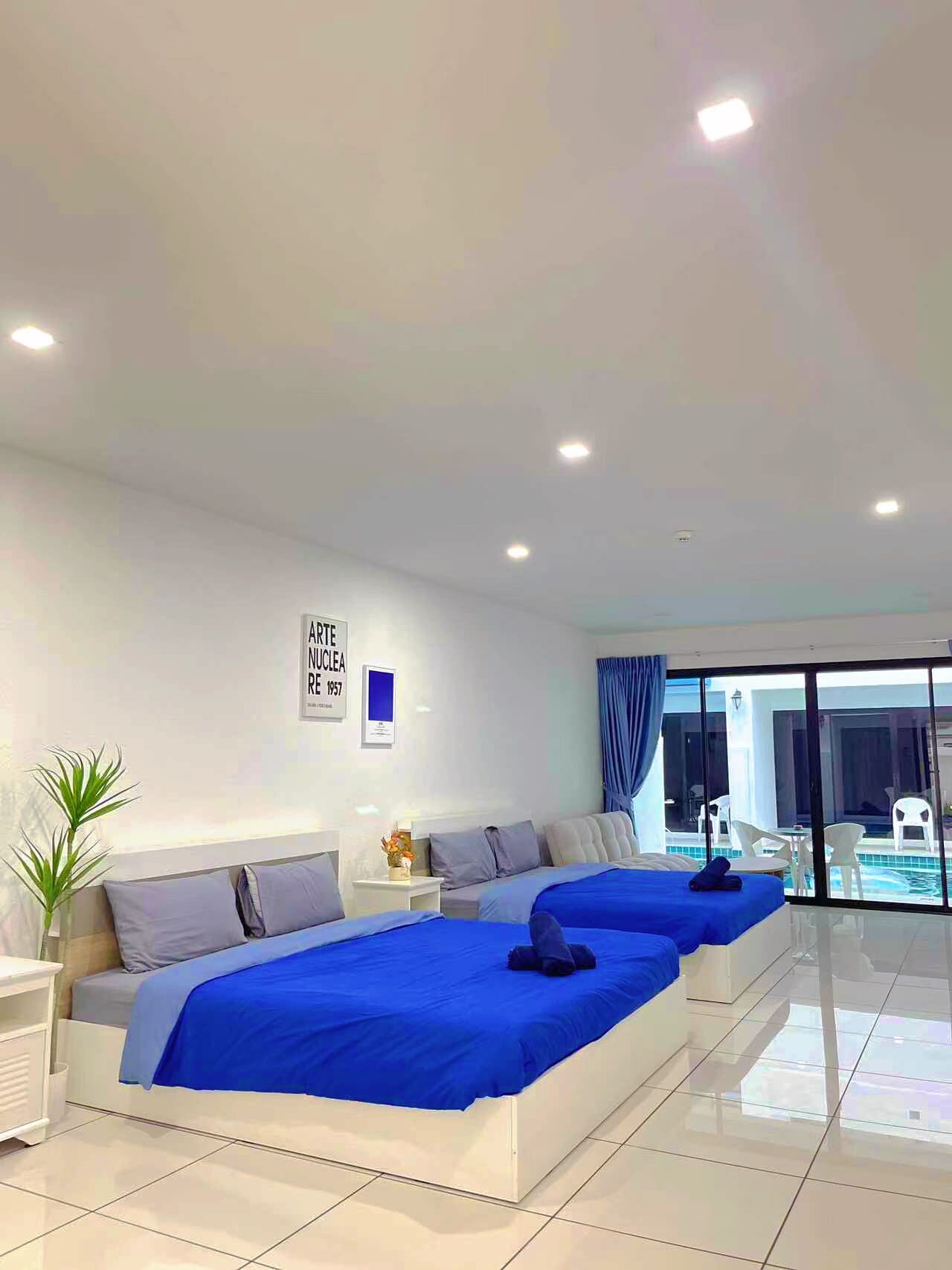 家庭客房, 多張床, 露台, 花園 | 高級寢具、獨特設計、獨特裝修、書桌