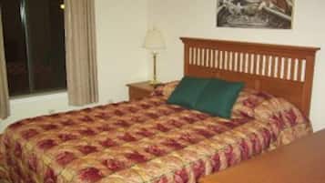 2 bedrooms, iron/ironing board, bed sheets