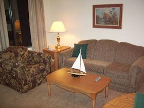 TV, fireplace, stereo
