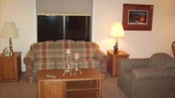 TV, fireplace, stereo