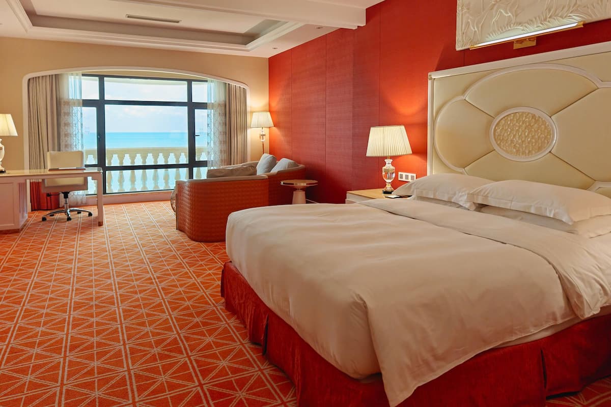 Suíte família, vista para o mar (Single Room) | Roupas de cama premium, camas com colchões pillow-top