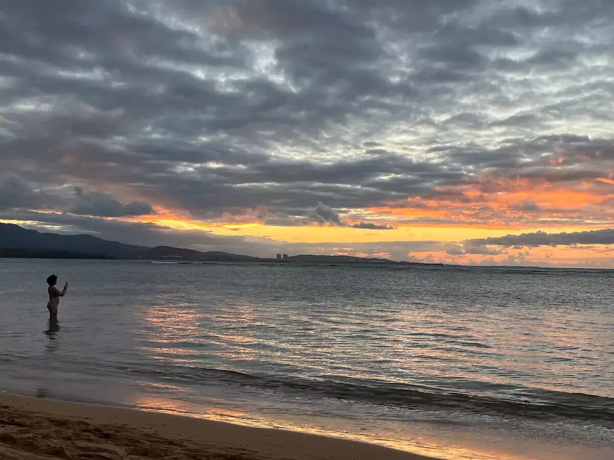 Sun loungers, beach towels