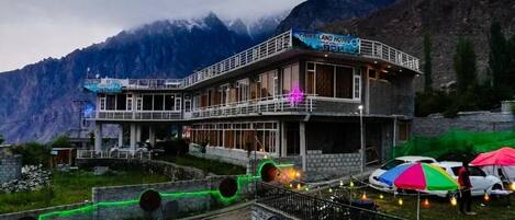 Fassade der Unterkunft