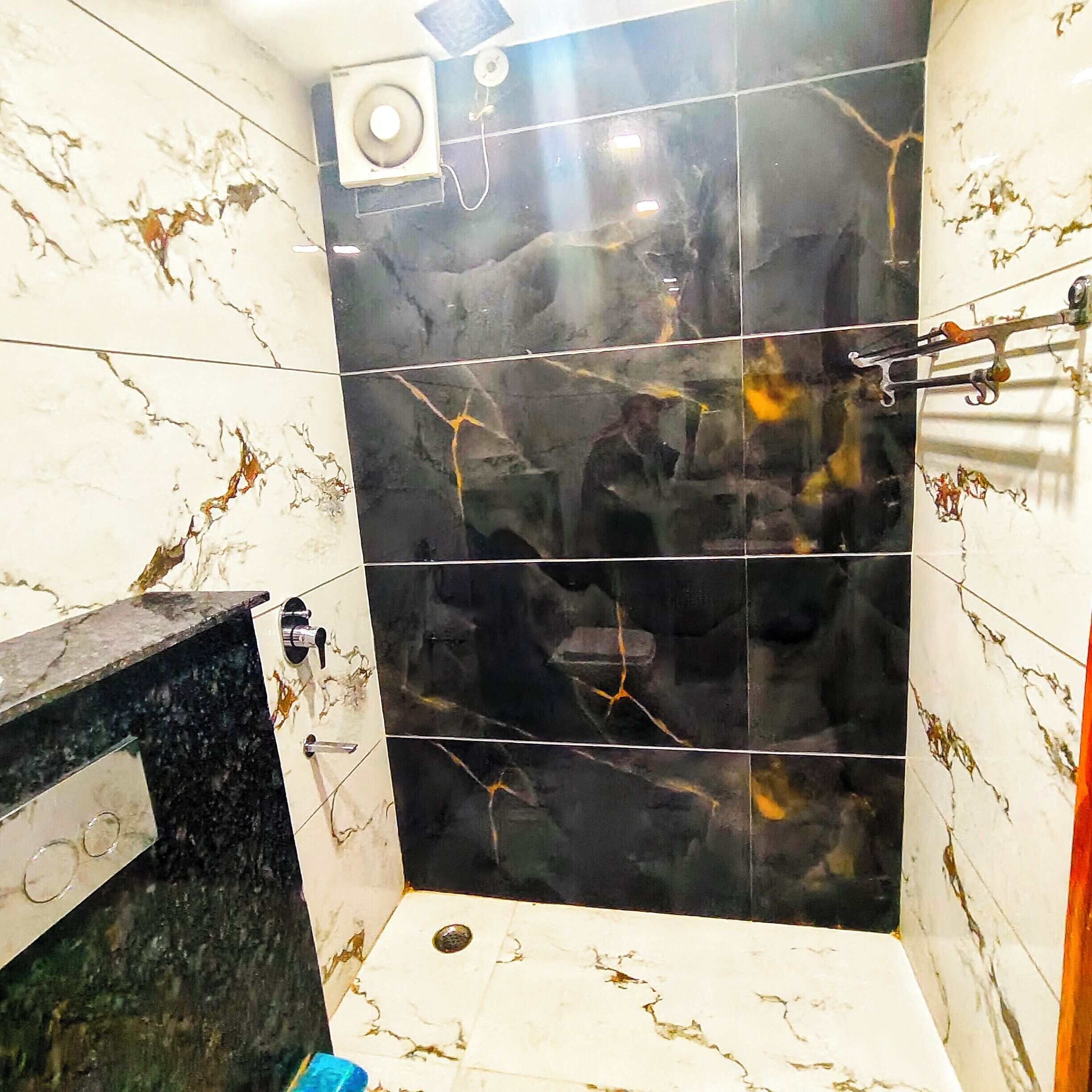 Deluxe Room | Bathroom | Shower, rainfall showerhead, free toiletries, hair dryer