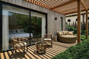 Comfort Cabin | Terrace/patio - LalaGalu  (Diani Beach)