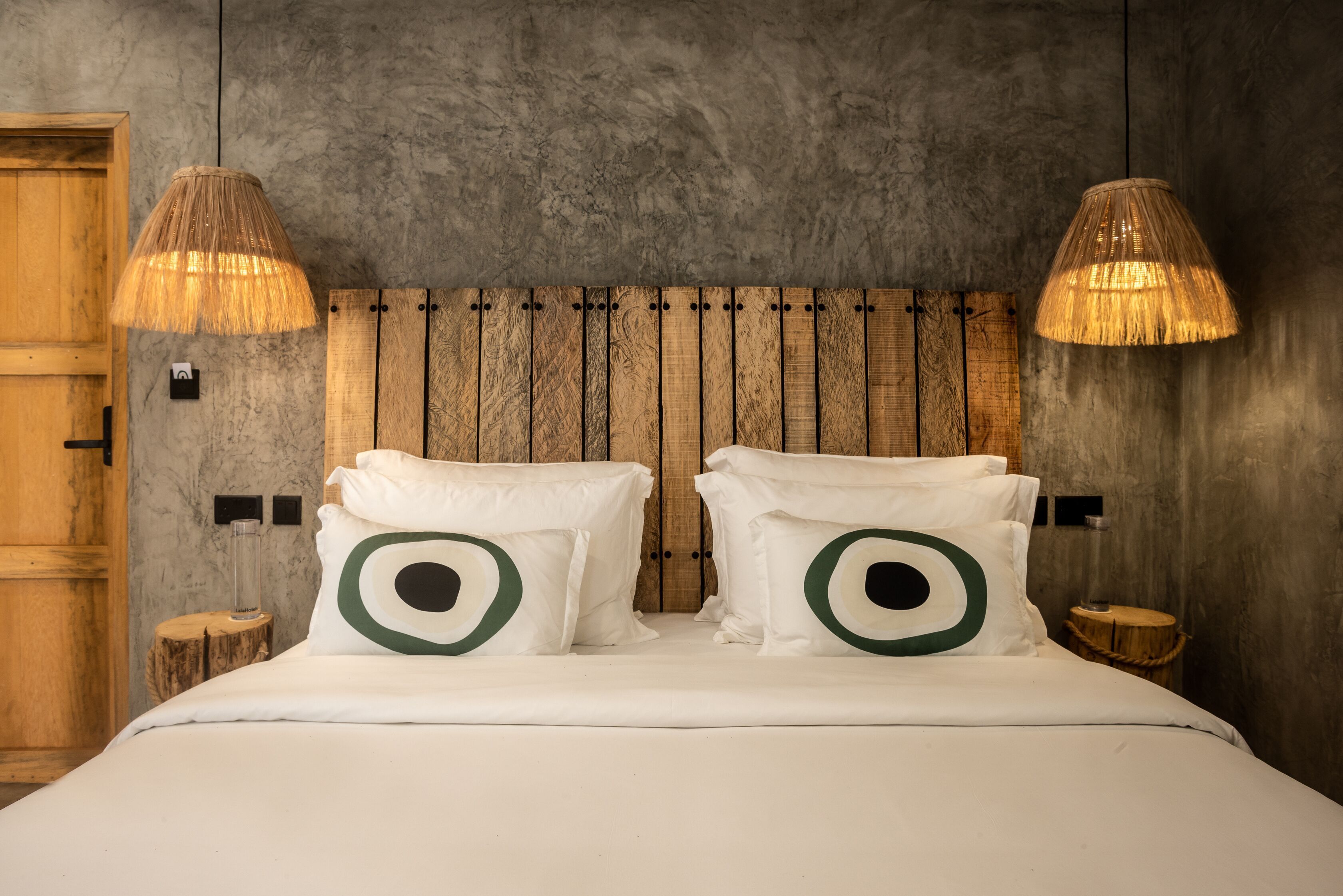 Premium bedding, down comforters, memory foam beds, in-room safe