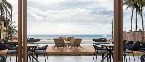 Blick auf den Strand