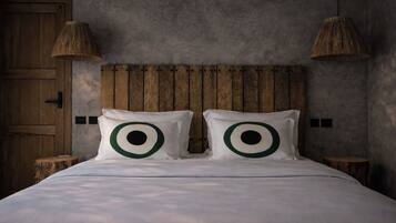 Habitación Confort doble, 1 cama de matrimonio grande, no fumadores, vistas al jardín | Ropa de cama de alta calidad y edredones de plumas