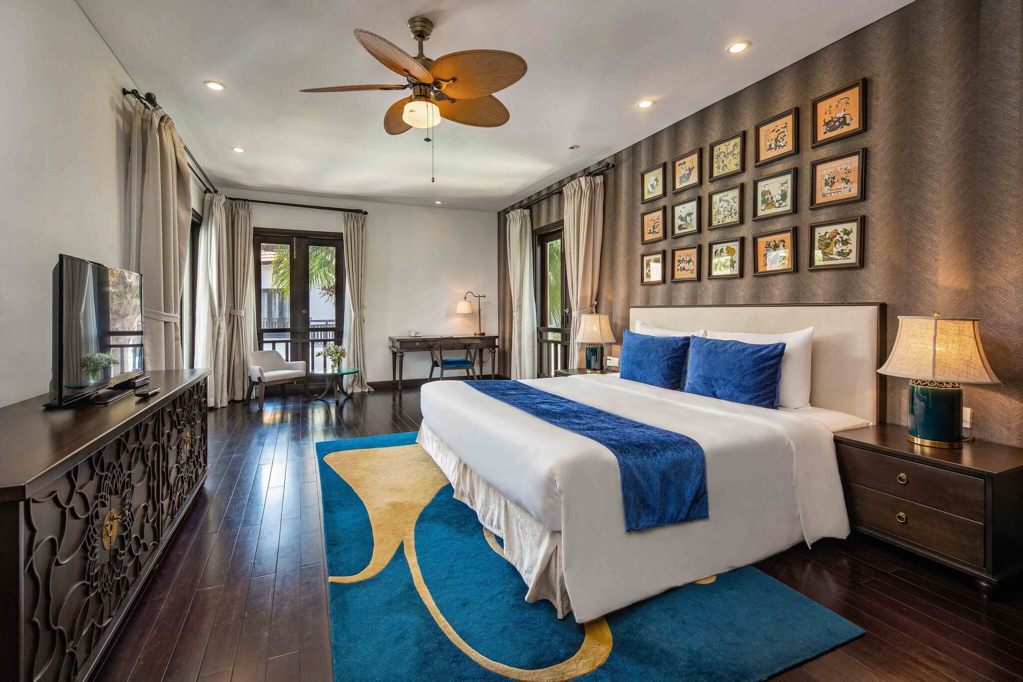 Vila, 3 quartos, para fumantes, piscina particular | 3 quartos