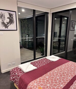 2 chambres, fer et planche Ă repasser, Wi-Fi gratuit