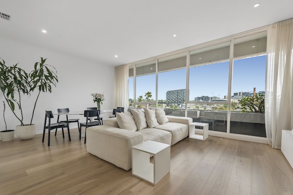 Living area - South Yarra Penthouse (South Yarra)
