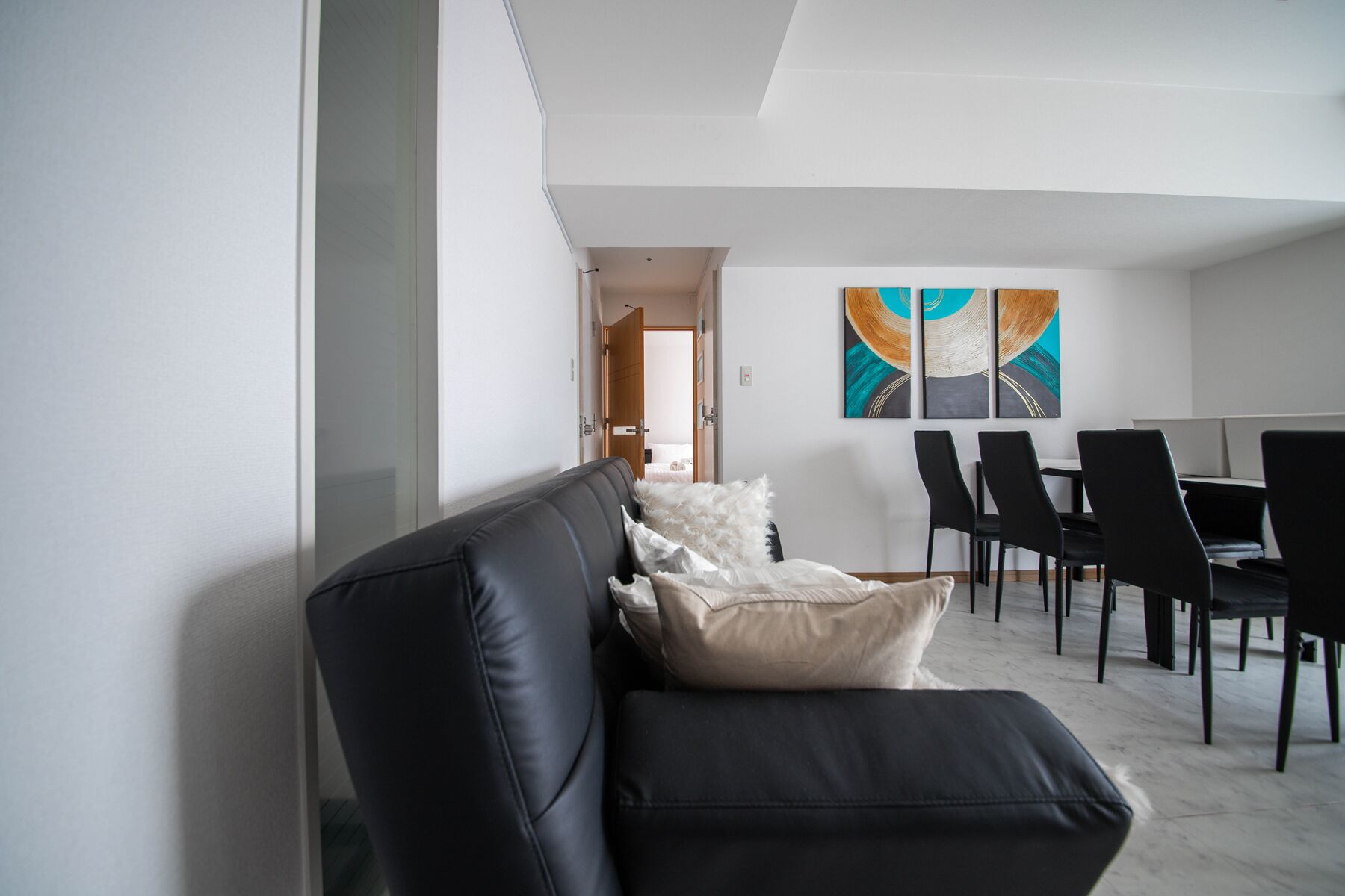 Apartamento básico | Área de estar