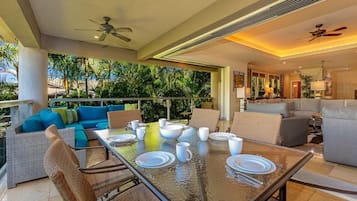 Outdoor dining