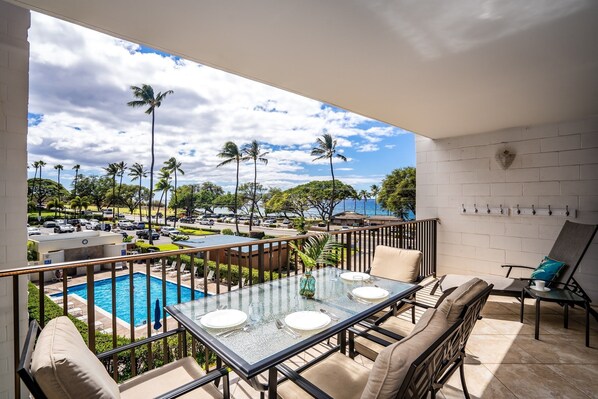 Condo, 2 chambres | Terrain de l’hébergement 