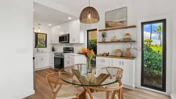 Condo, 2 Bedrooms | Private kitchen | Dishwasher, cookware/dishes/utensils