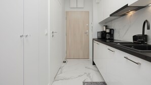 Apartment, 1 Bedroom, Balcony, Sea Facing | Private kitchen | Coffee/tea maker, dishwasher, electric kettle, toaster - Matejki Apartment Swinoujscie by Renters (Swinoujscie)
