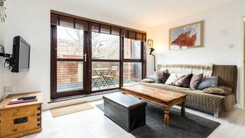 Apartment (1 Bedroom) | Living area