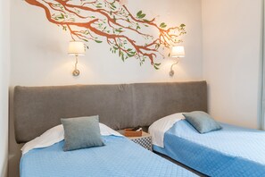 1 makuuhuone, ilmainen Wi-Fi, vuodevaatteet