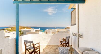 Holiday Home 'Porto Galini Tinos Myrsini 106' with Private Terrace, Wi-Fi and Air Conditioning