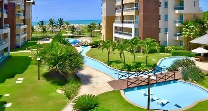 GranSol, Terreo, Pé na areia, 03 qtos, 08 hóspedes, a 600m do B PARK