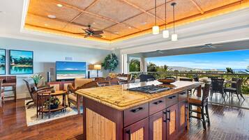 Villa, 3 Bedrooms | Private kitchen | Fridge, oven, coffee/tea maker, toaster