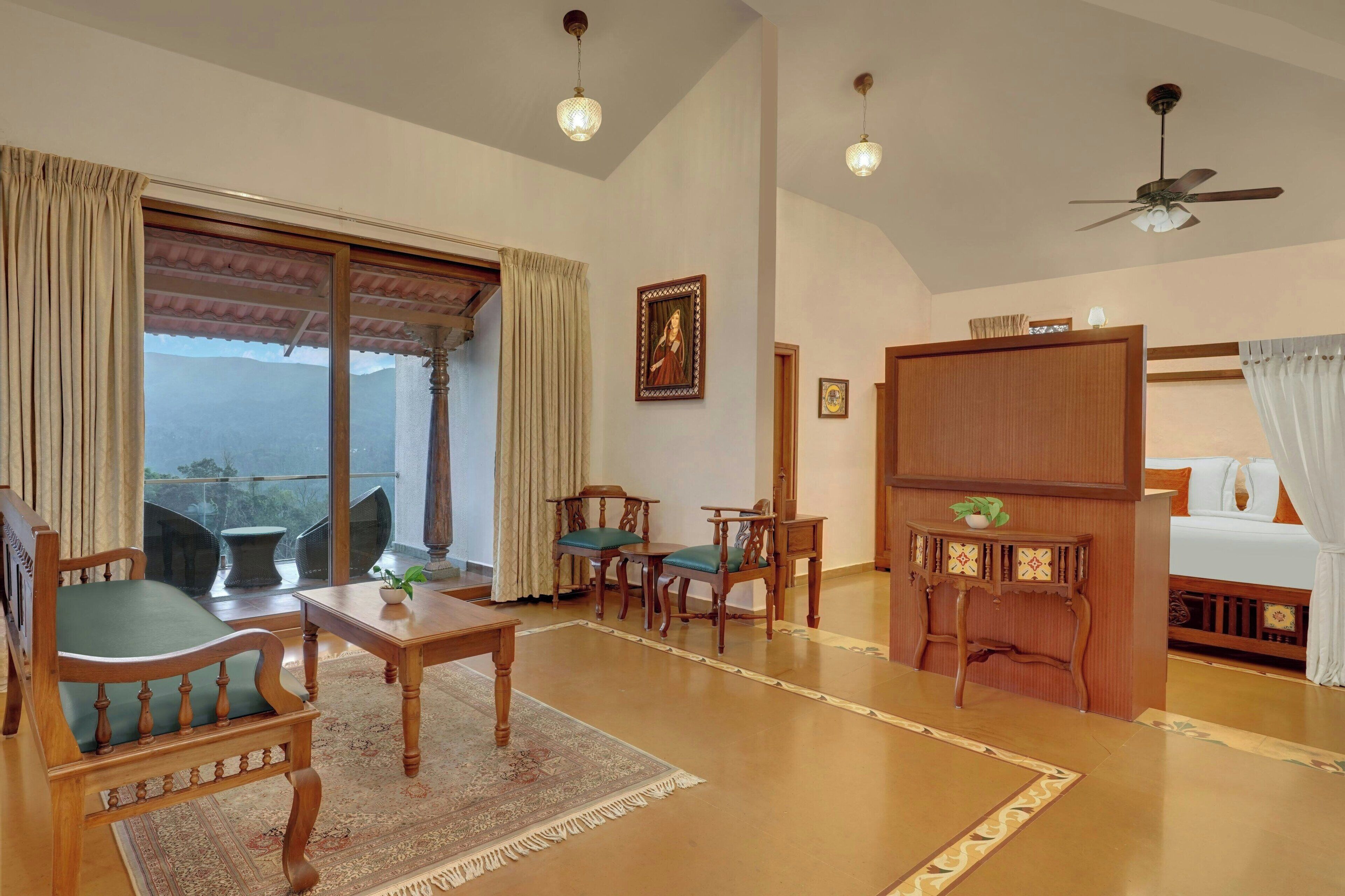 ห้องสวีท, เตียงคิงไซส์ 1 เตียง | ห้องนั่งเล่น | ทีวีจอแอลซีดี 32 นิ้ว พร้อมช่องดาวเทียม, ทีวี