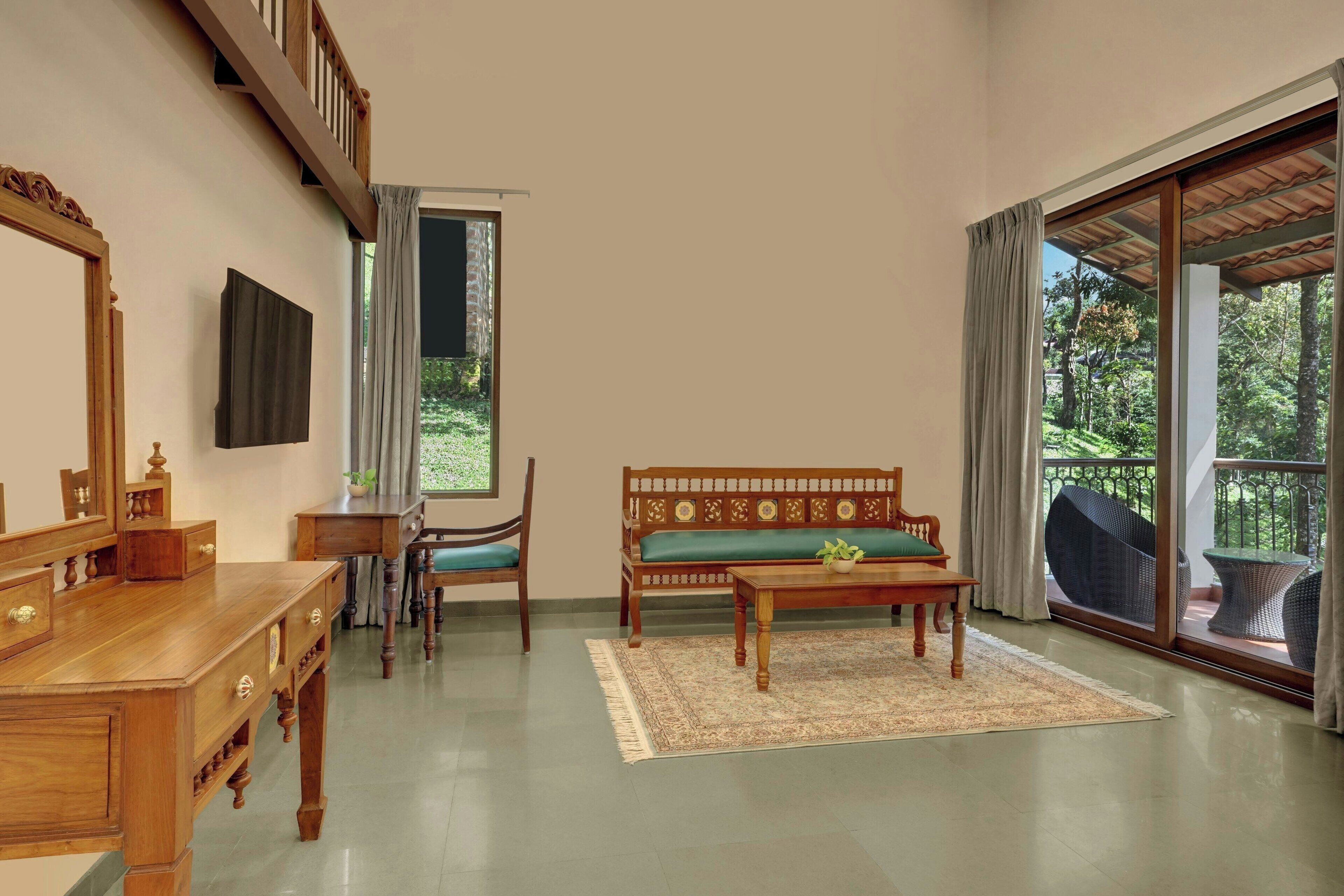 วิลล่า, 1 ห้องนอน | ห้องนั่งเล่น | ทีวีจอแอลซีดี 32 นิ้ว พร้อมช่องดาวเทียม, ทีวี