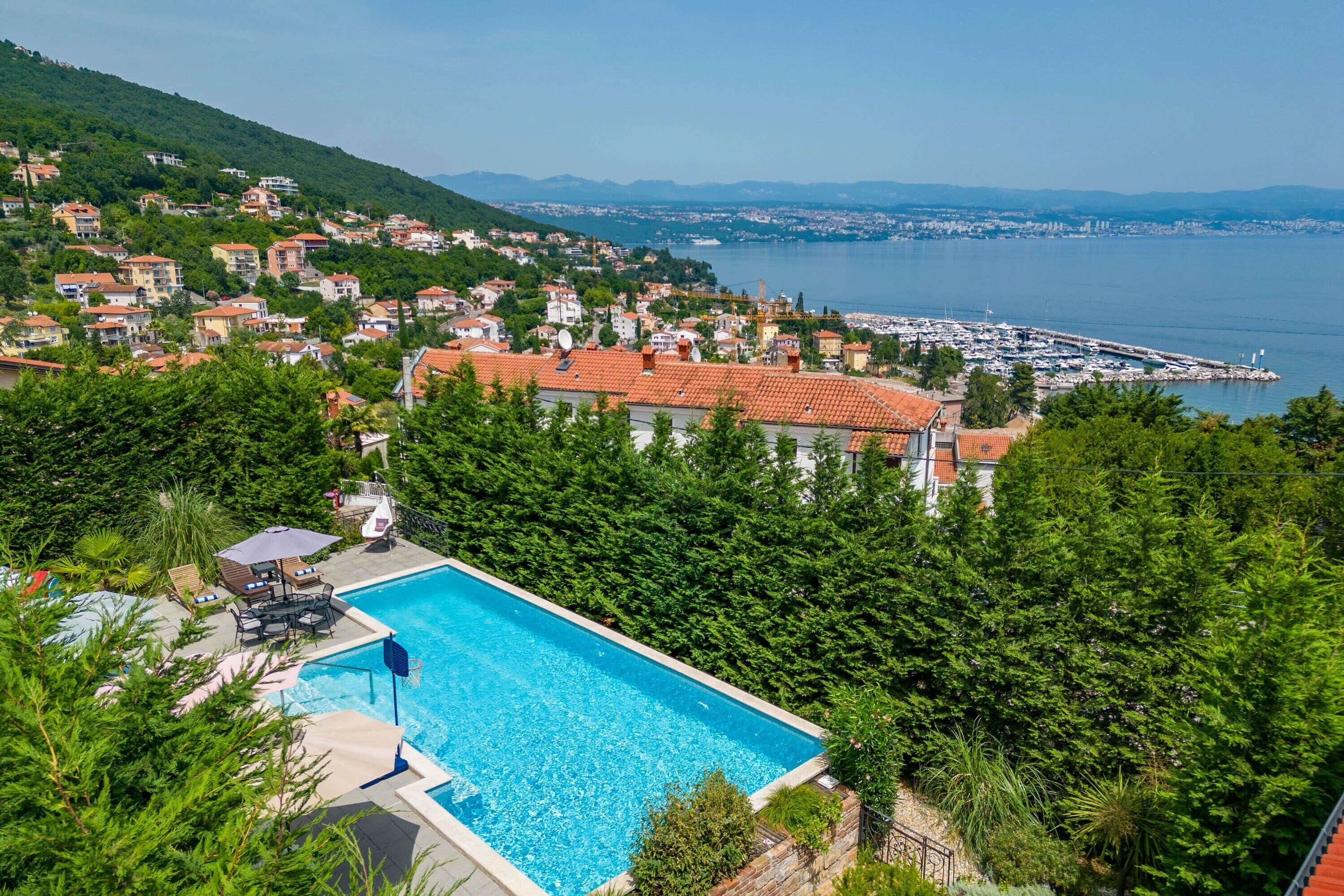 Family Villa, Multiple Bedrooms, Mountainside (Villa Okra With Pool) | Pool | Seasonal outdoor pool