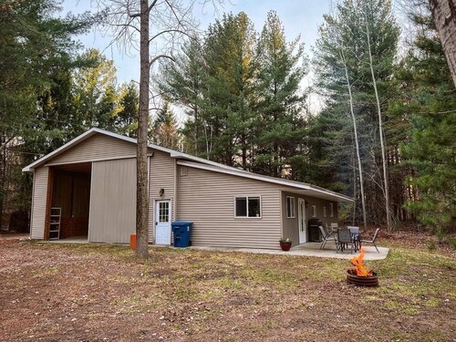 Barn House with Inside Boat Parking