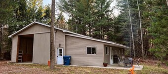 Barn House with Inside Boat Parking