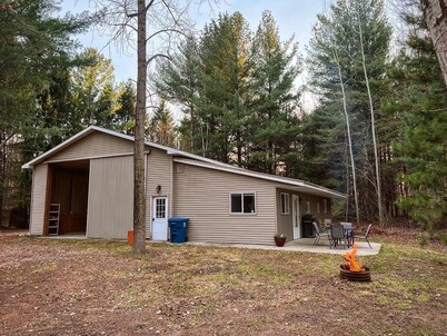 Barn House with Inside Boat Parking
