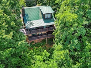 Exterior - Log Cabin Between Pigeon Forge & Gatlinburg | Hot Tub, Game Room, Pet Friendly (Sevierville)
