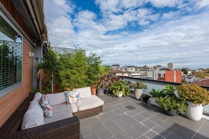 Basic Apartment, 1 Queen Bed | Property grounds - Beautiful 1-bed in St Kilda w/ Parking & Terrace (St Kilda)