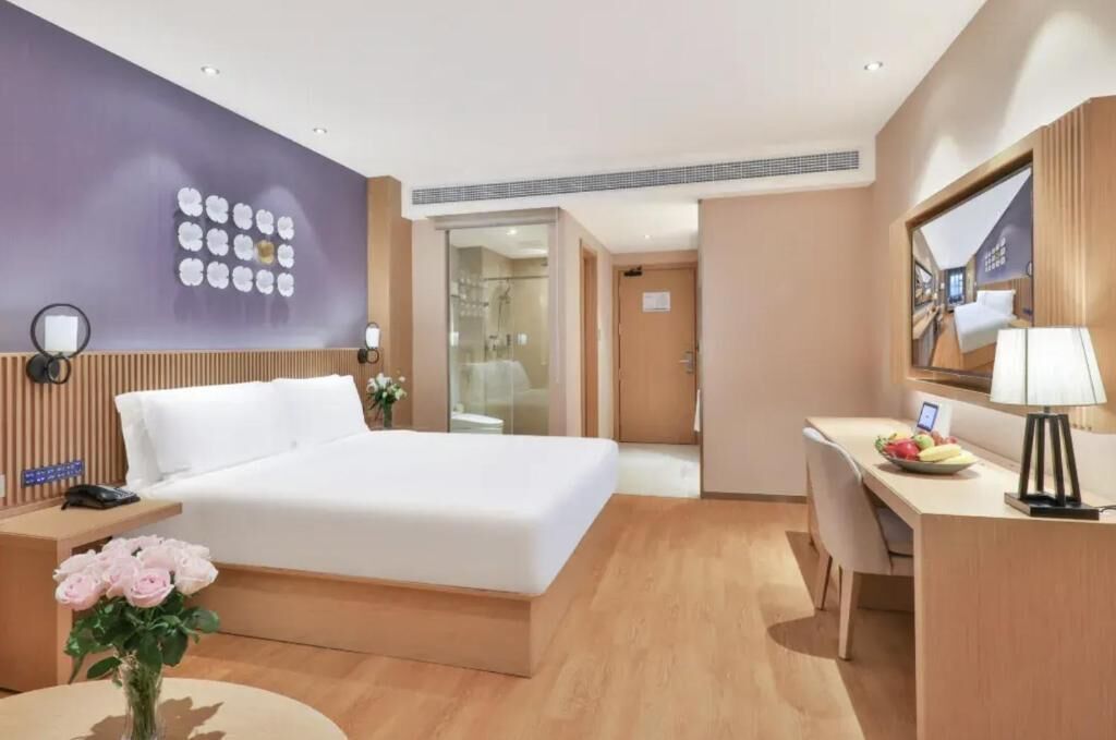 Habitación doble Deluxe, vista a la ciudad | Wifi gratis 