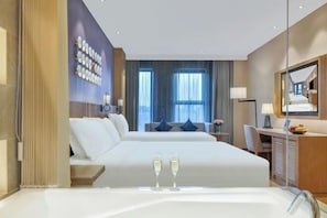 Down duvets, free minibar, free WiFi, bed sheets - Crystal Hotel Jing'an Darongcheng Hutai (Shanghai)