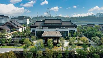 Pemandangan dari properti