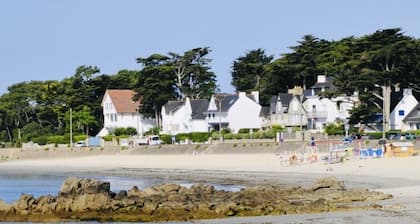 Résidence les pins duplex terrasse plage à 2 pas