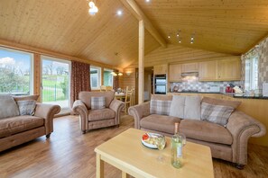 Smart TV, books, stereo