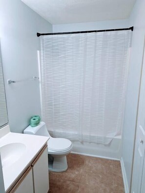 Shower, hair dryer