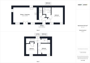 Floor plan - Host & Stay | Derwent (Consett)
