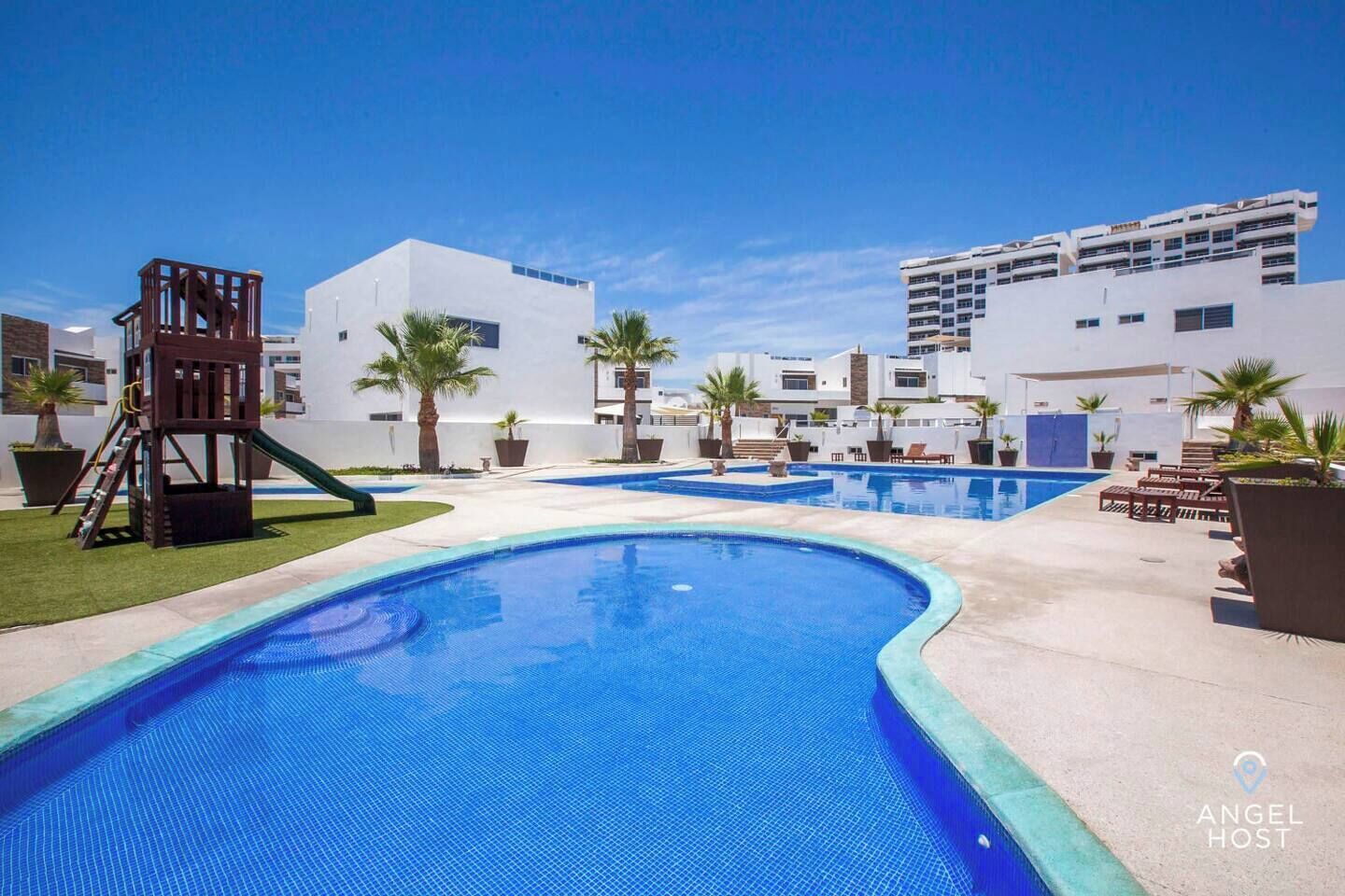 Oceanview Home in Gated Community, Pool & GYM