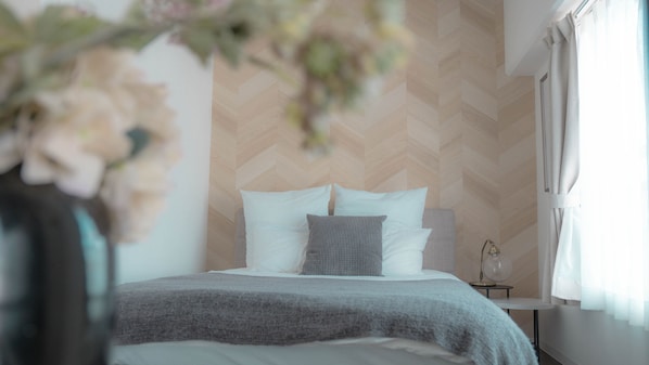 Departamento básico, vista a la ciudad | Camas con pillow-top, tabla de planchar con plancha y wifi gratis 