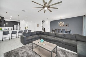 Villa, Multiple Bedrooms | Living area - 7 Bed Champions Gate 7 Bedroom Villa by RedAwning (Davenport)