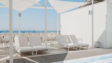 Piscine sur le toit