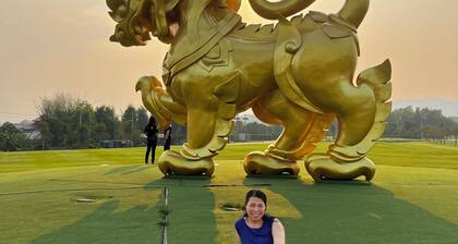 Vacations House Clean Safe and Comfort next to Singha Park Chiang Rai