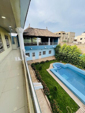 Indoor pool, outdoor pool - Magnificent villa MAÏGA with swimming pool (District de Bamako)