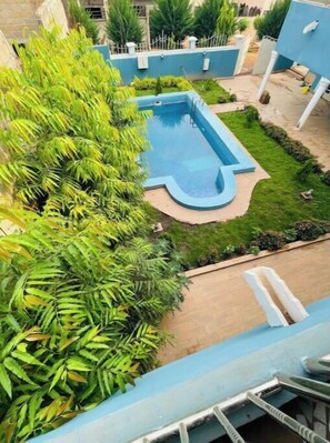 Indoor pool, outdoor pool - Magnificent villa MAÏGA with swimming pool (District de Bamako)