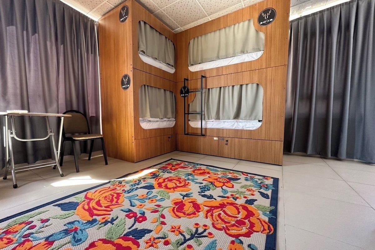 Premium bedding, Tempur-Pedic beds, blackout drapes, free WiFi
