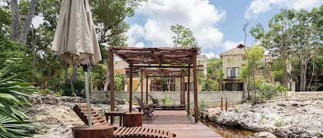 Overnatningsstedets område