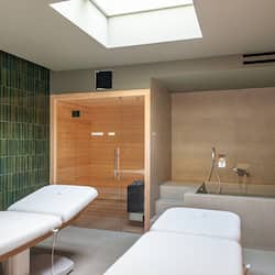 Couples treatment room(s), sauna, hot tub, steam room, body treatments